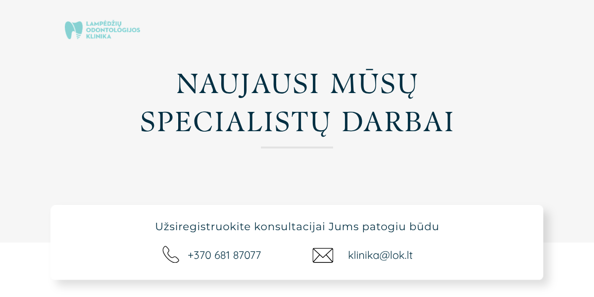 Specialistų darbai